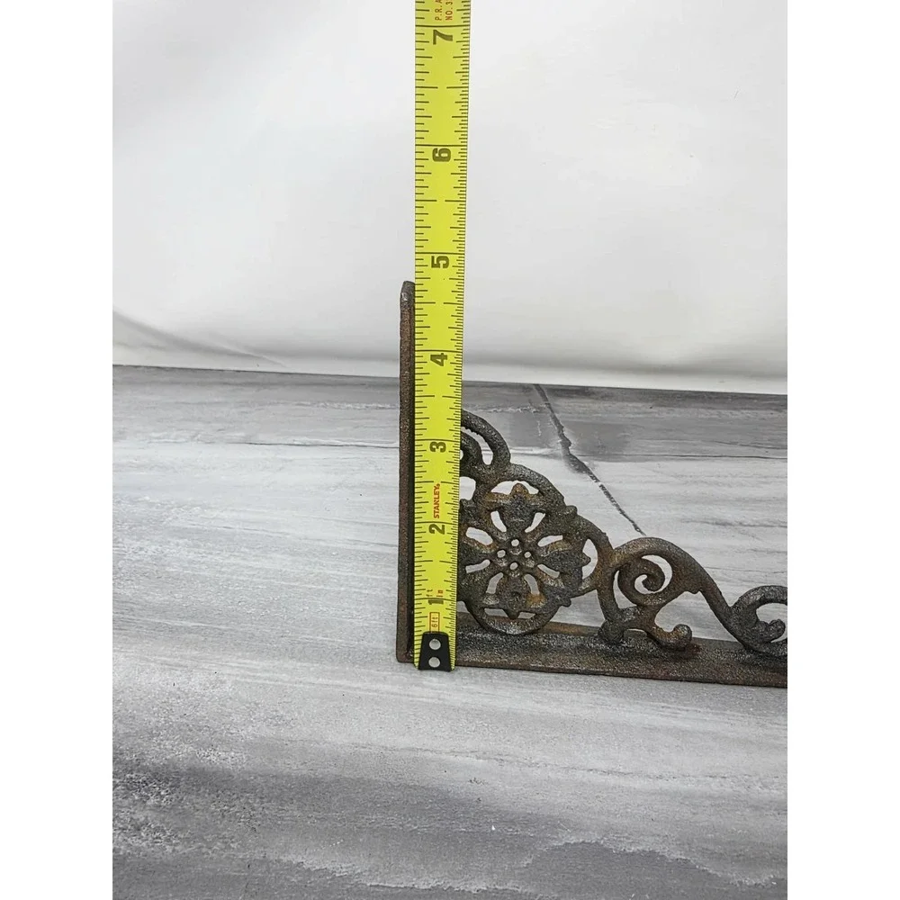 Antique Shelf Brace Wall Bracket Cast Iron Bracket 6.5